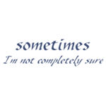 Sometimes - Womens Crop Tee Design