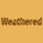 Weathered - Mens Staple T shirt Design