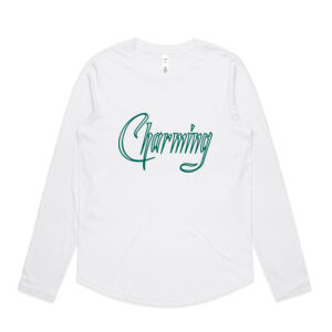 Charming - Womens Curve Longsleeve Tee Thumbnail