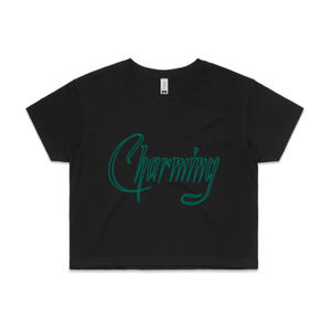 Charming - Womens Crop Tee Thumbnail