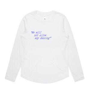 Dancing - Womens Curve Longsleeve Tee Thumbnail