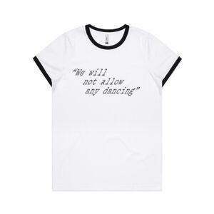 Dancing - Womens Ringer Tee Thumbnail
