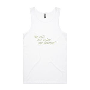 Dancing - Mens Lowdown Singlet Thumbnail