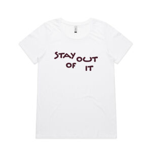 Stay - Womens Shallow Scoop Tee Thumbnail