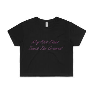 Feet - Womens Crop Tee Thumbnail