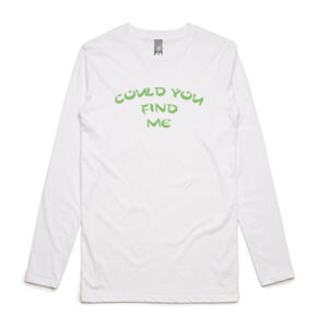 Find me - Mens Ink Longsleeve Tee Thumbnail