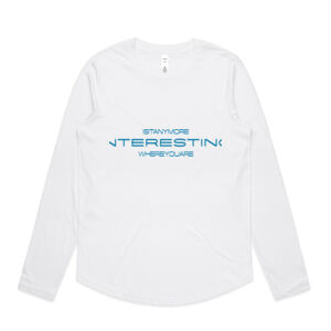 Interesting - Womens Curve Longsleeve Tee Thumbnail