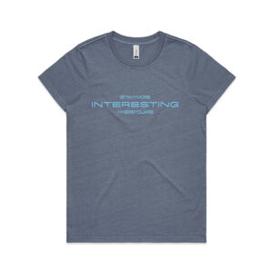 Interesting - Womens Faded Tee Thumbnail