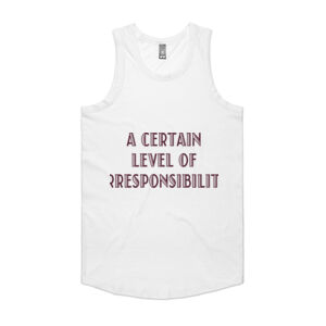 Irresponsible - Mens Authentic Singlet Thumbnail