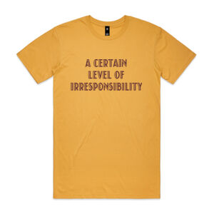 Irresponsible - Mens Staple T shirt Thumbnail