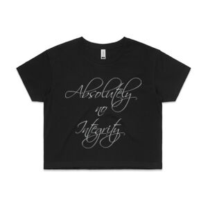 Intergrity - Womens Crop Tee Thumbnail