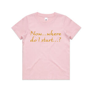 Start - Kids Youth T shirt Thumbnail