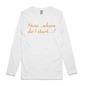 Start - Mens Ink Longsleeve Tee Thumbnail