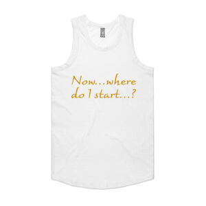 Start - Mens Authentic Singlet Thumbnail