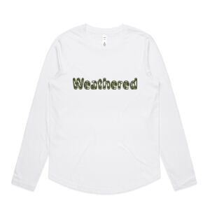 Weathered - Womens Curve Longsleeve Tee Thumbnail