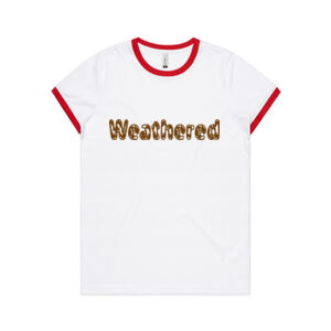 Weathered - Womens Ringer Tee Thumbnail