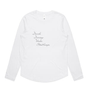 Drizzle - Womens Curve Longsleeve Tee Thumbnail